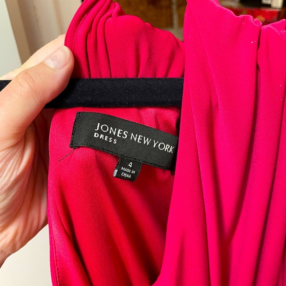 Magenta midi dress - Picture 4 of 5